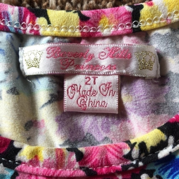 Beverly Hills Princess Toddler Girls Dress 2T - Picture 6 of 7